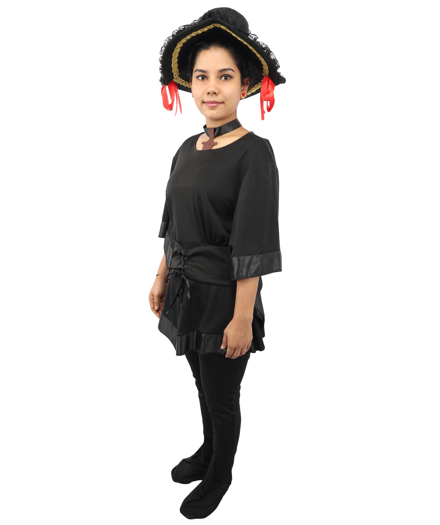 HPO Women's Dare to Wear Buccaneer Black Costume| Pirate-Themed Outfit