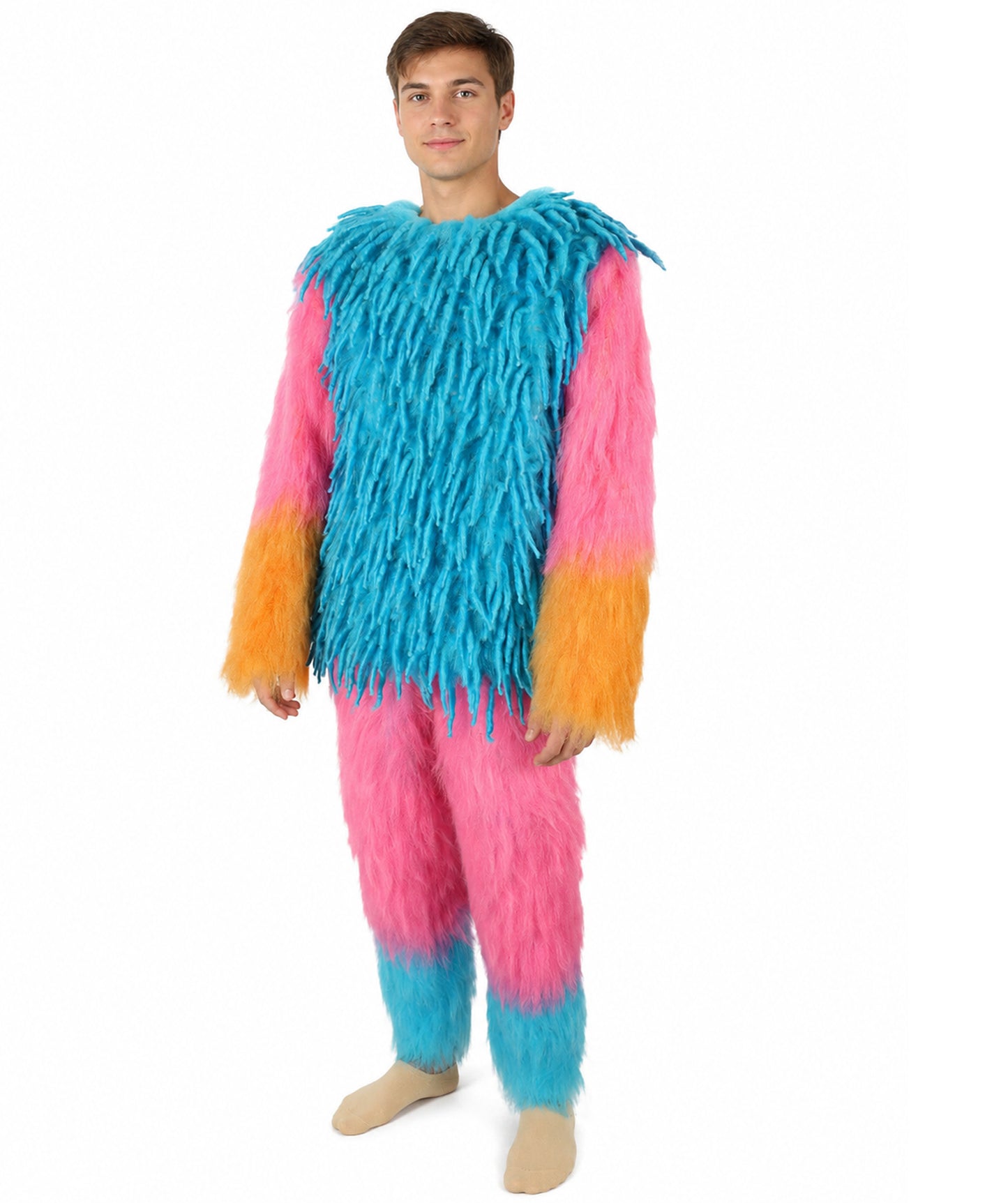 HPO Unisex Furry Multiple Furry Monster Costume & Bundle Set with Mask | Perfect for Halloween|  Perfect for Halloween|