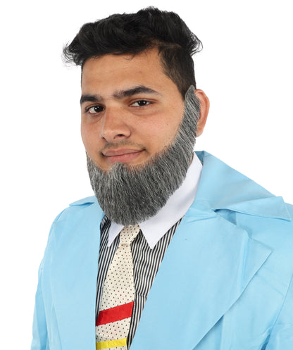 Men's Alaskan Whaler Hair Beard | Synthetic Facial | Multiple Color options