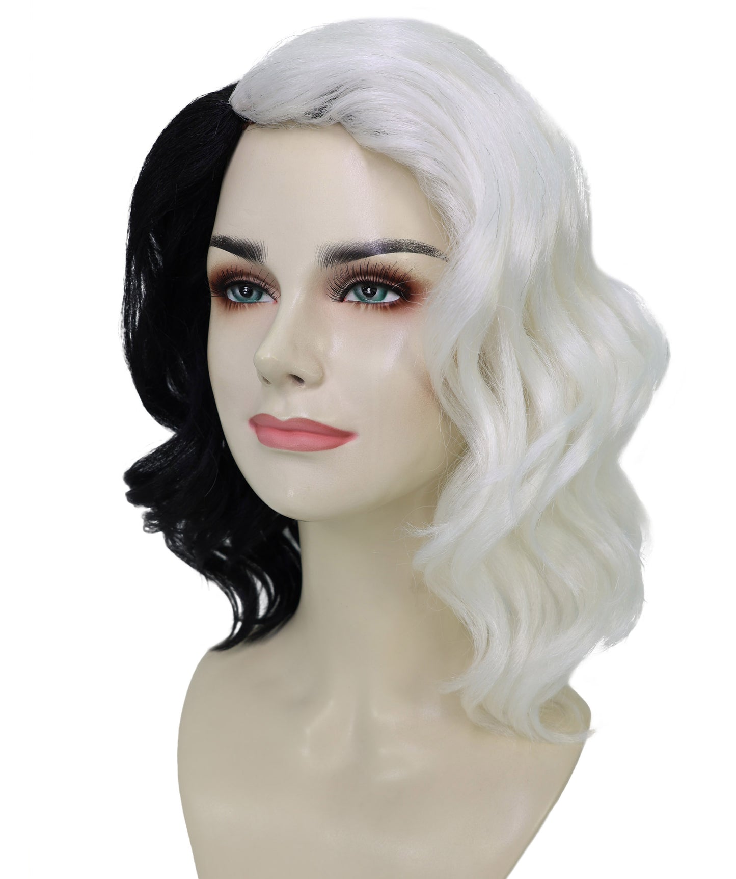 Sunset Soiree | Women's Multiple Color Curly Shoulder Length Trendy Wig