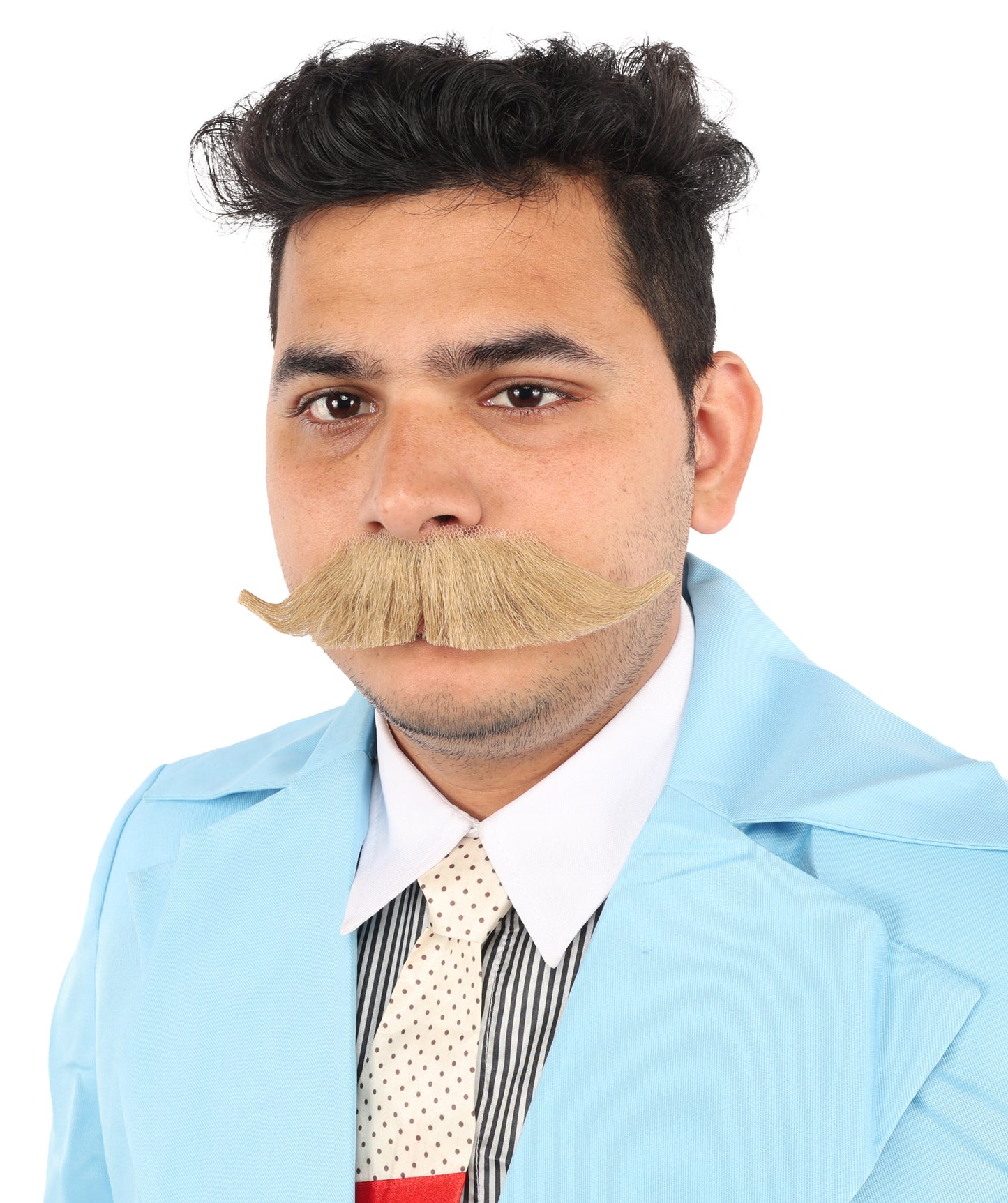 Premium Watson Human Facial Hair Mustache For Men | HPO