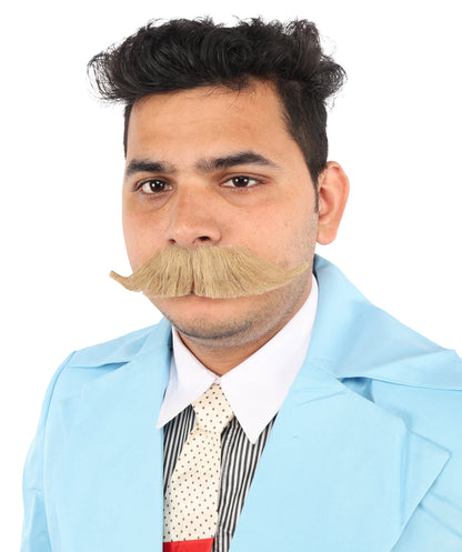 Premium Watson Human Facial Hair Mustache For Men | HPO