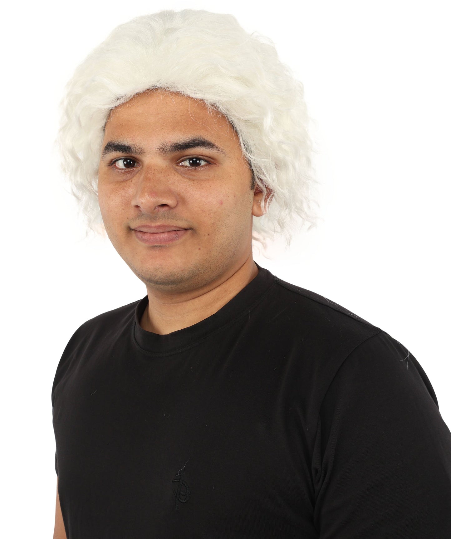 HPO Adult Men's Messy Wavy Shag Wig | Multiple Color Options | Create of synthetic fiber, relaxed tousled volume, breathable base | Party, Halloween, theater, drag, performance, costume events