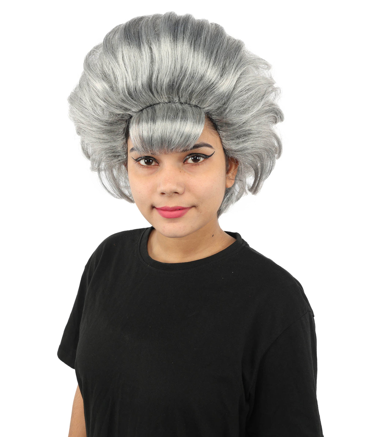 Women's Voluminous Retro Wig | Multiple Color Options, create of synthetic fiber, teased curly volume, breathable capless cap | Party, Halloween, theater, drag, performance, costume events