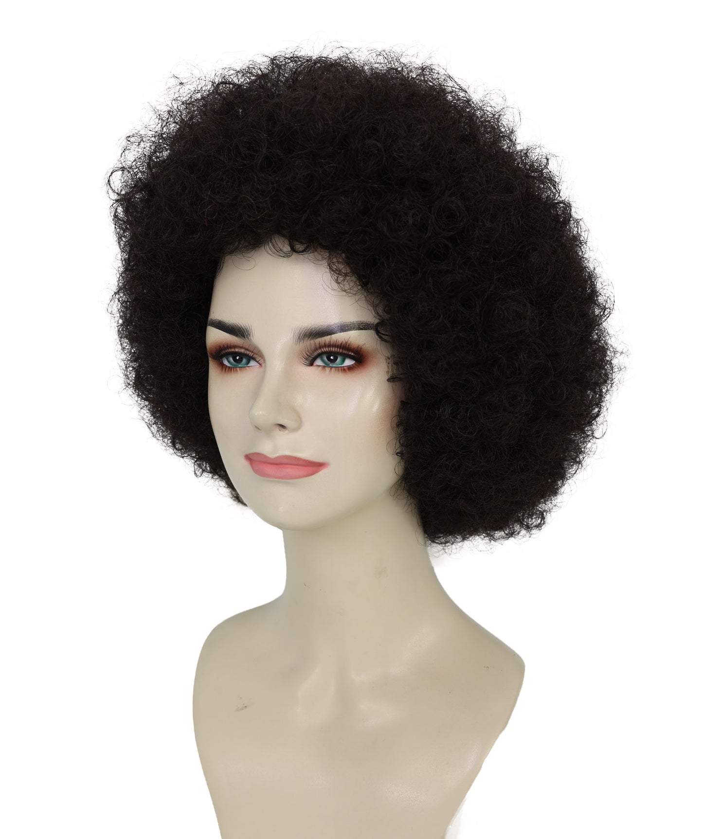 Adult Unisex Big Curly Afro Wig | Bold Costume Hair for Halloween, Cosplay, and Themed Parties | Multiple Color Options