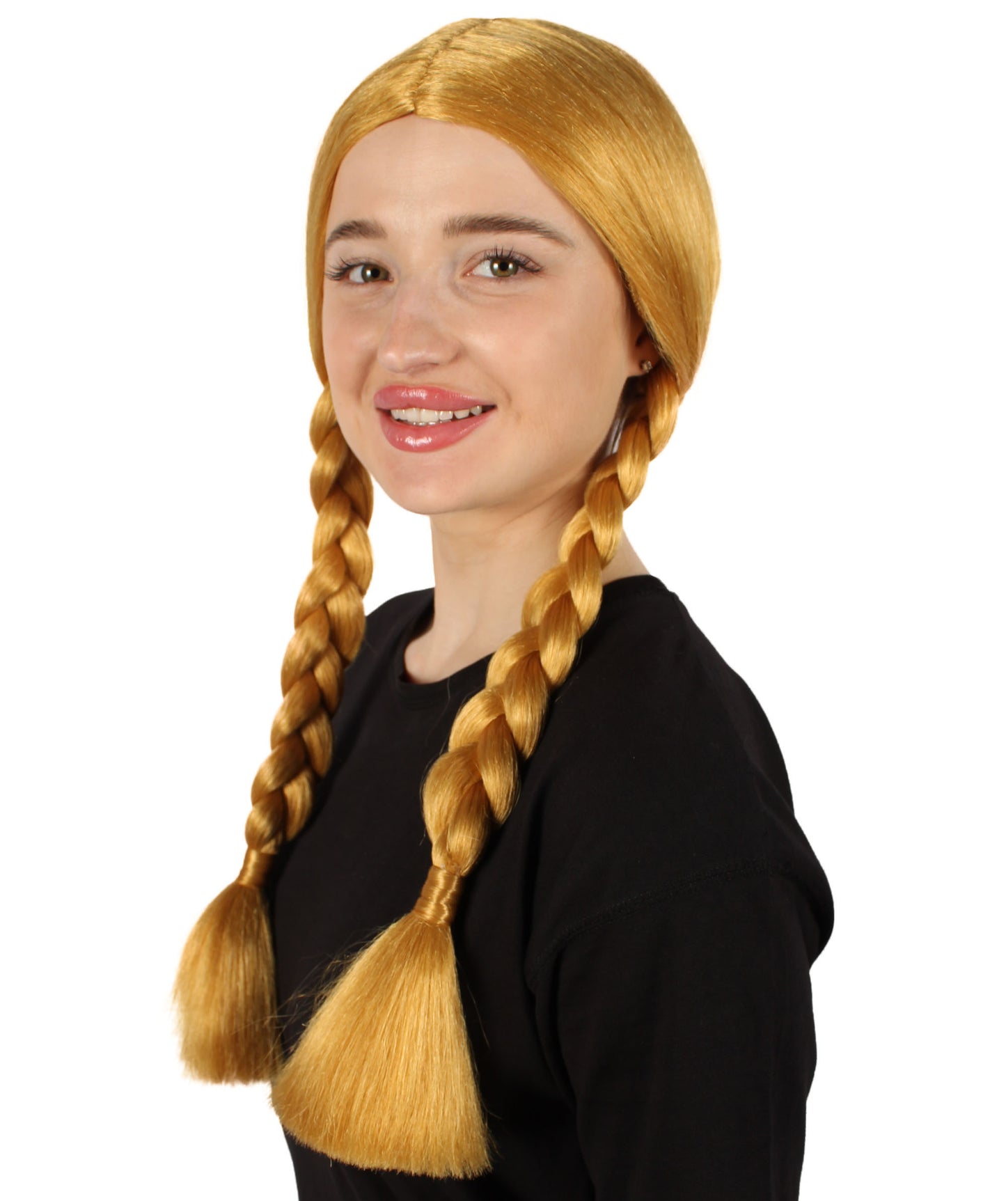 HPO Women's  Braided Gothic Wig | Multiple Color Collections TV Movie Wigs | Premium Breathable Capless Cap