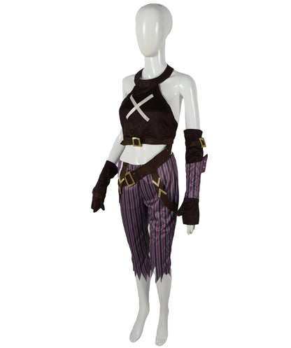 HPO Adult Unisex Tactical Combat Outfit Costume | Military Style Camouflage Uniform with Adjustable Belt and Pockets | For Halloween, Airsoft, and Roleplay Events