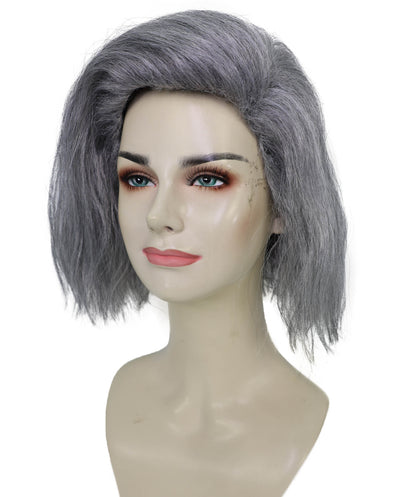 Adult Women's 10" Inch Short Length Halloween Cosplay Ombre Pop Star Fireworks Costume Wig, Synthetic Soft Fiber Hair | Multicolor Options | HPO