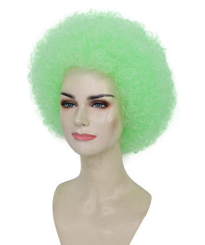 Adult Unisex Big Curly Afro Wig | Bold Costume Hair for Halloween, Cosplay, and Themed Parties | Multiple Color Options