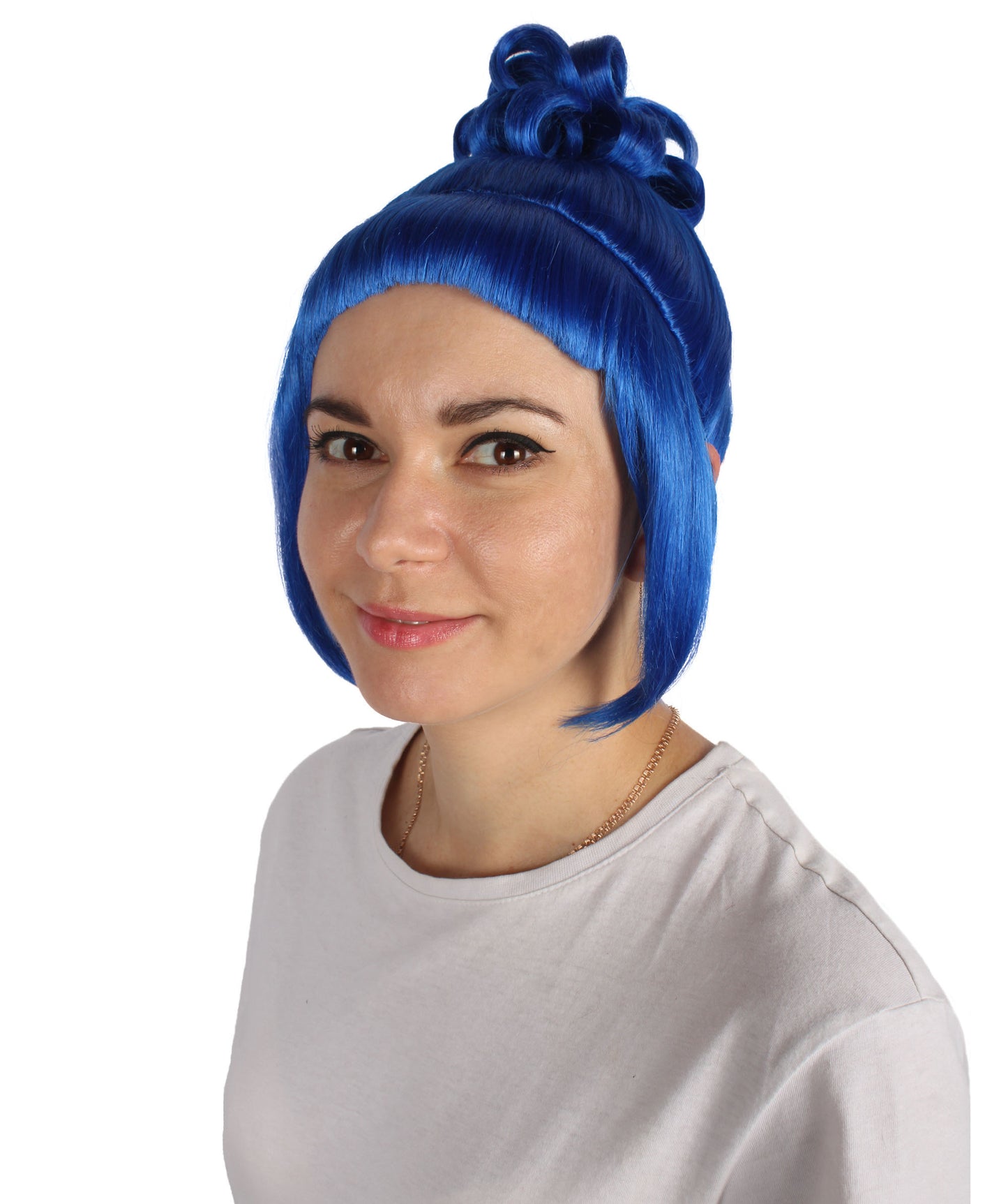 HPO  Women's Halloween Animated Lucy Updo Wig | Multiple Color Options