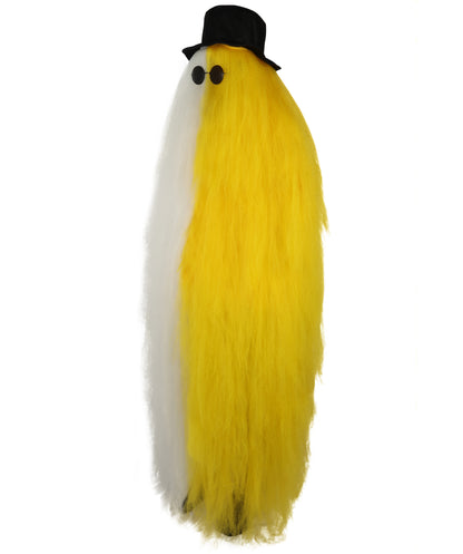 HPO It's Cousin Creature! - Premium | 2 Piece 66 In Extra-Long Iconic Hairy Costume and Wig Set | Includes Hat and glasses | Hairy Halloween Outfit