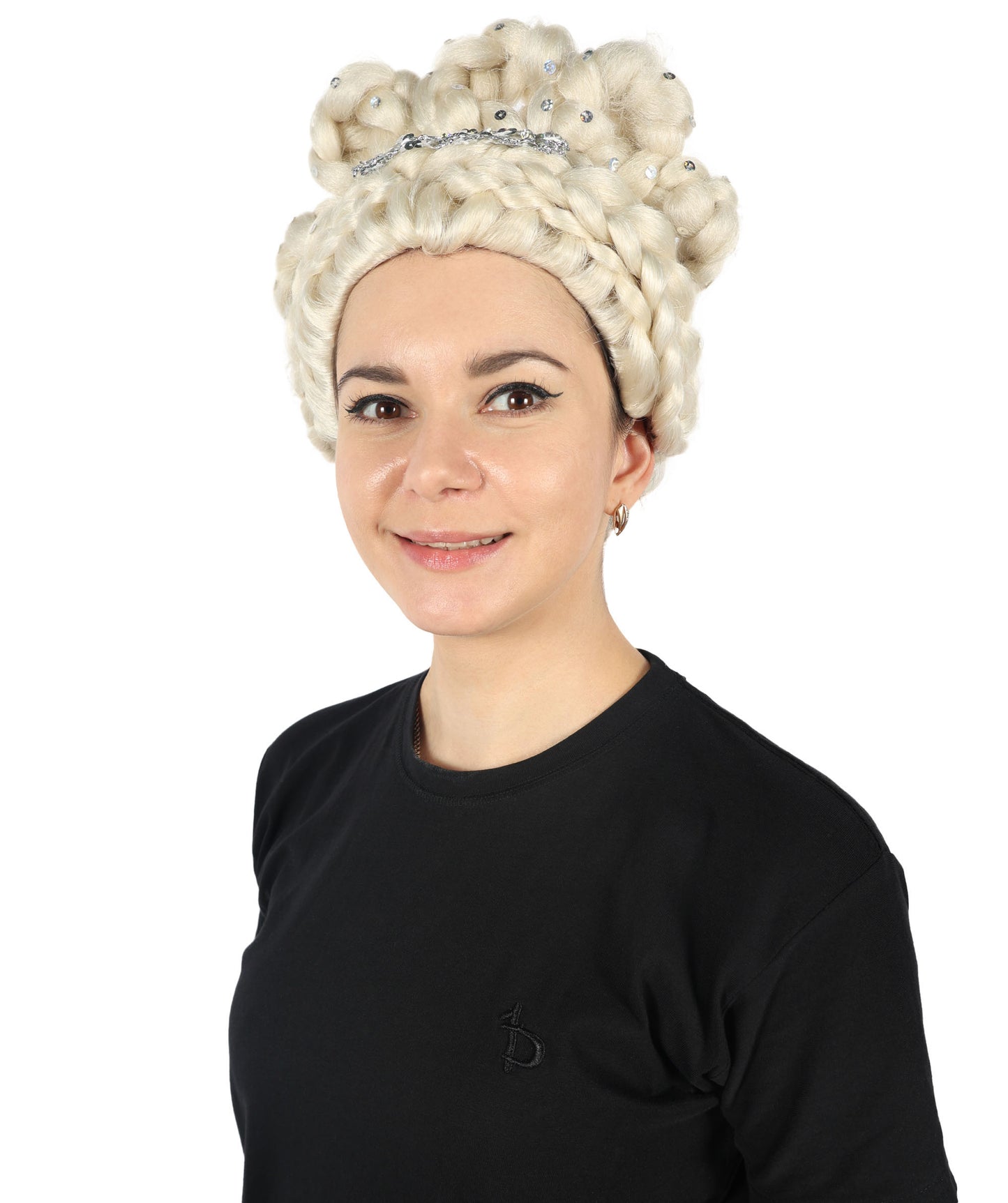 HPO Adult Women Blair St. Clair Blonde Wigs for Cosplay and Halloween, Drag and Performance, Premium Breathable Capless Cap