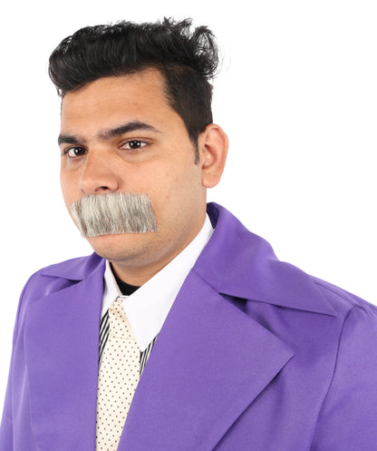 Men's Human Hair Moustache | Facial Hair Multiple Colours Option | HPO
