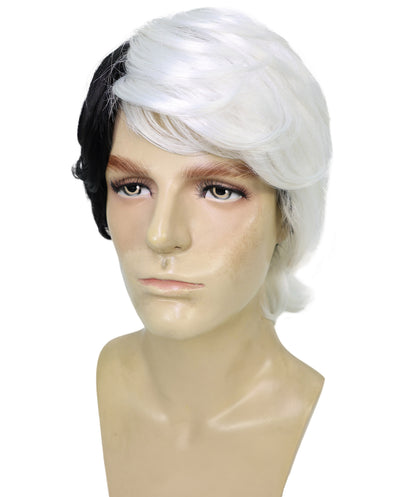 Snow Movie Mens Wig |Multiple Halloween Wig | Premium Breathable Capless Cap