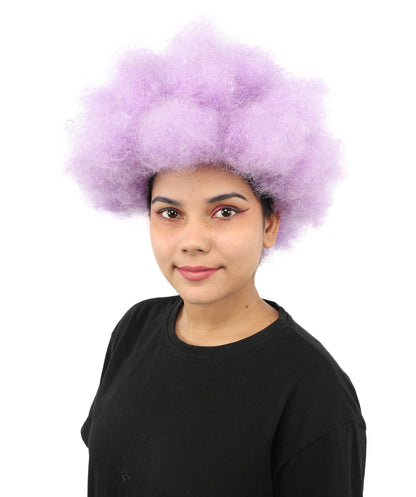 Womens Soldier Movie Afro | Cosplay Wig | Premium Breathable Capless Cap