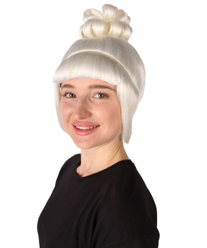 HPO  Women's Halloween Animated Lucy Updo Wig | Multiple Color Options