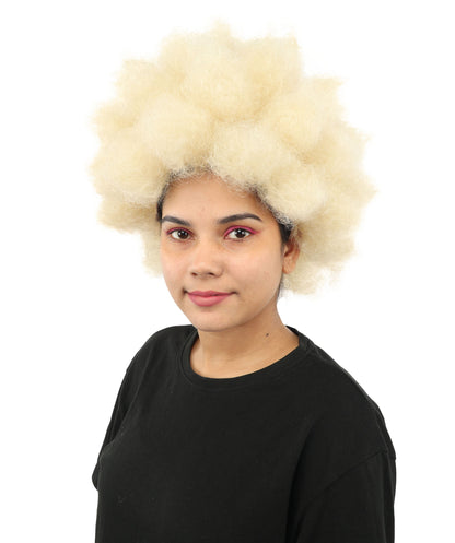 Womens Soldier Movie Afro | Cosplay Wig | Premium Breathable Capless Cap