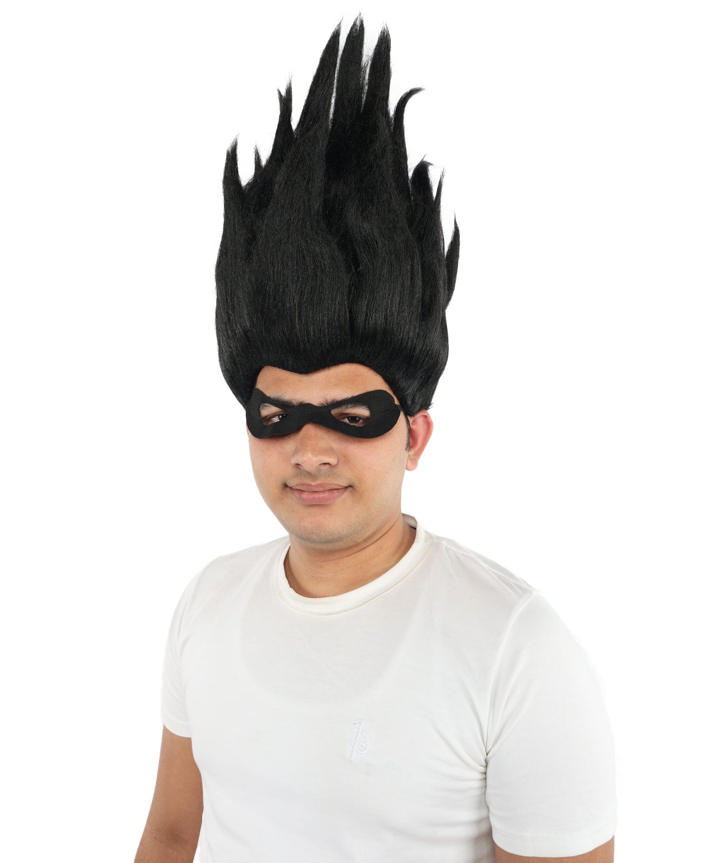 HPO Animated Movie Supervillain Wig , Troll Wig , Premium Breathable Capless Cap