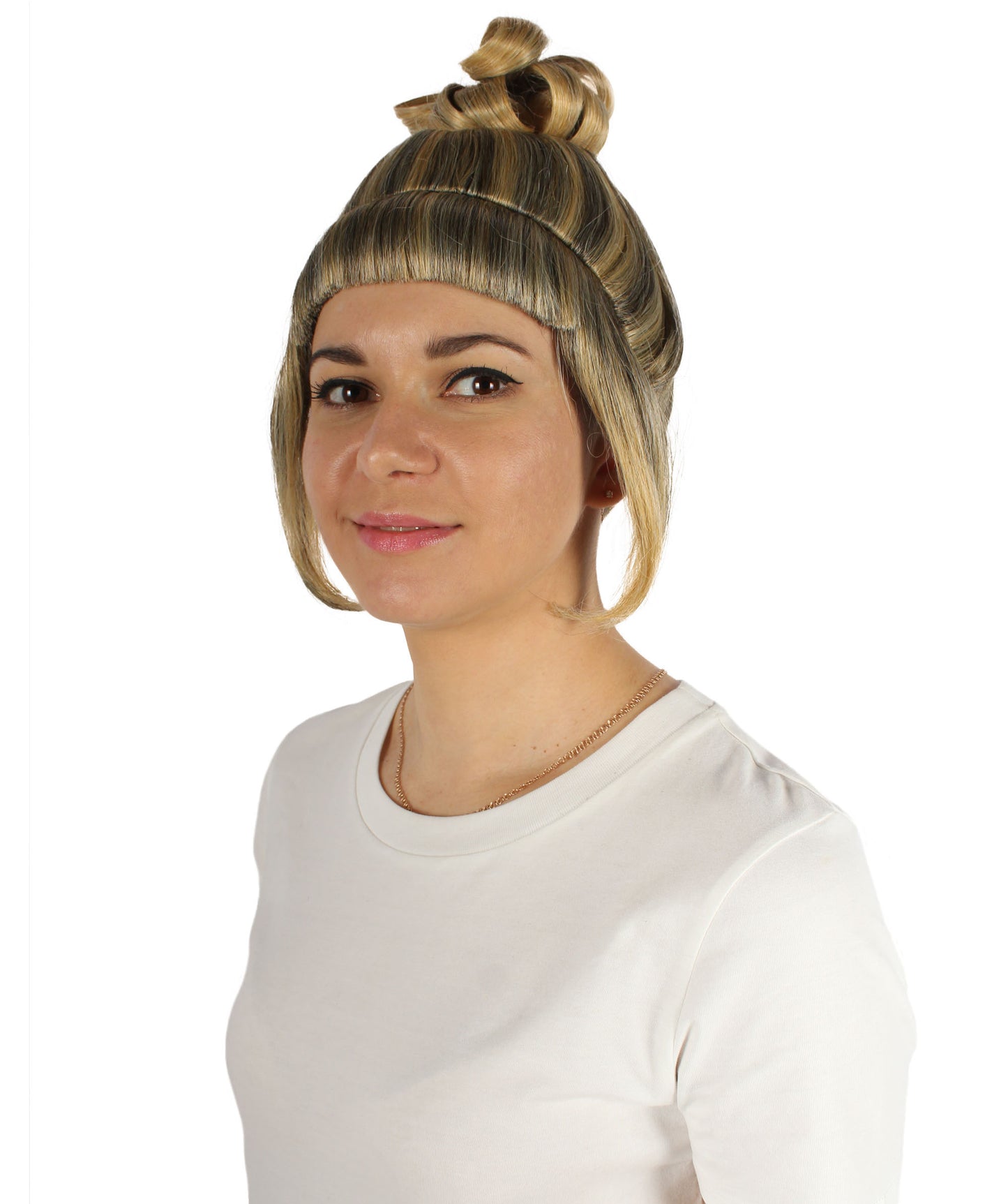 HPO  Women's Halloween Animated Lucy Updo Wig | Multiple Color Options