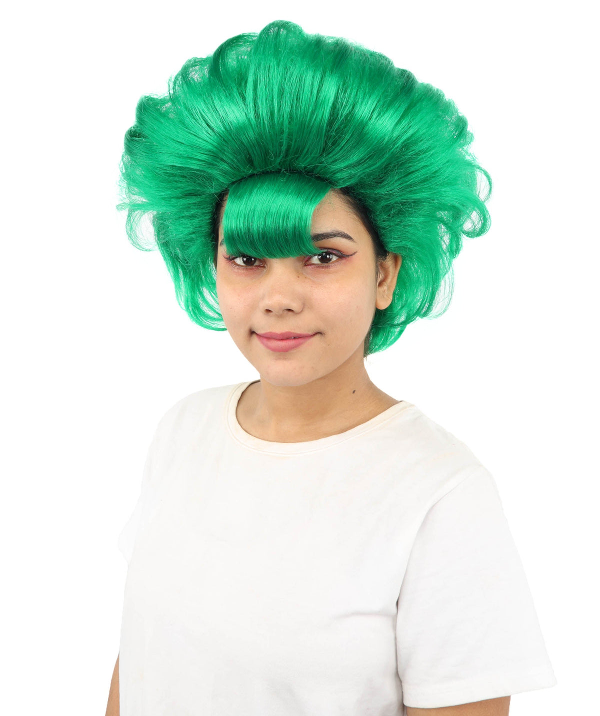 Women's Voluminous Retro Wig | Multiple Color Options, create of synthetic fiber, teased curly volume, breathable capless cap | Party, Halloween, theater, drag, performance, costume events