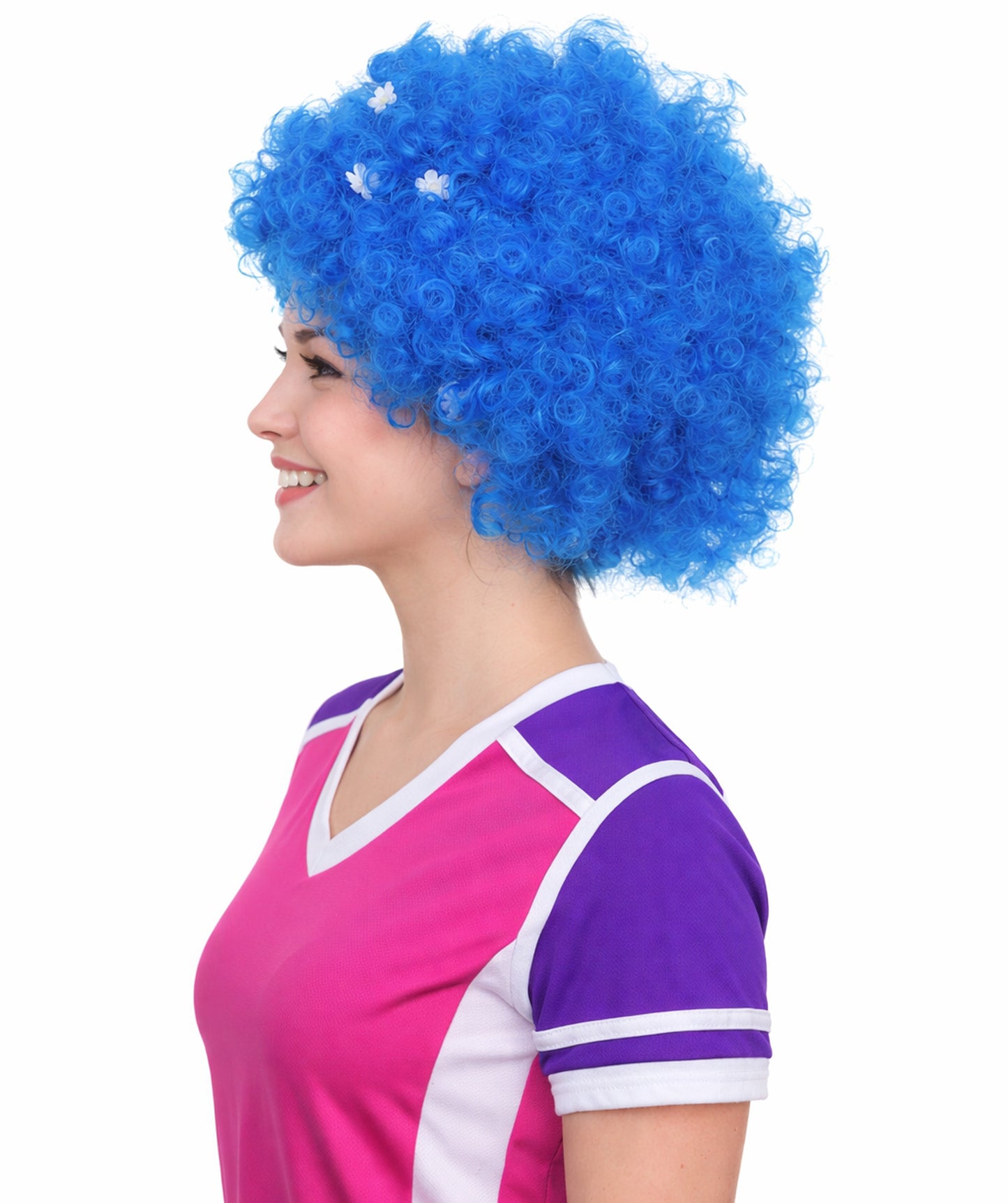 Australia Flag Sport Afro Wig | Premium Breathable Capless Cap