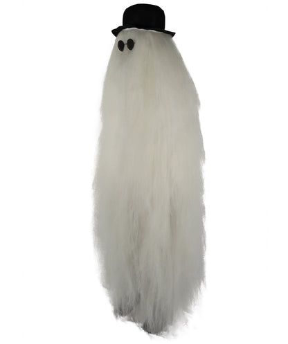 HPO It's Cousin Creature! - Premium | 2 Piece 66 In Extra-Long Iconic Hairy Costume and Wig Set | Includes Hat and glasses | Hairy Halloween Outfit