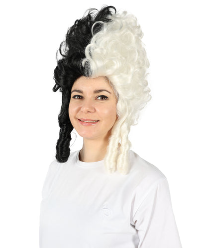HPO Baroque Beauty Woman's Multicolor Wig | Beehive Royal Queen Wig