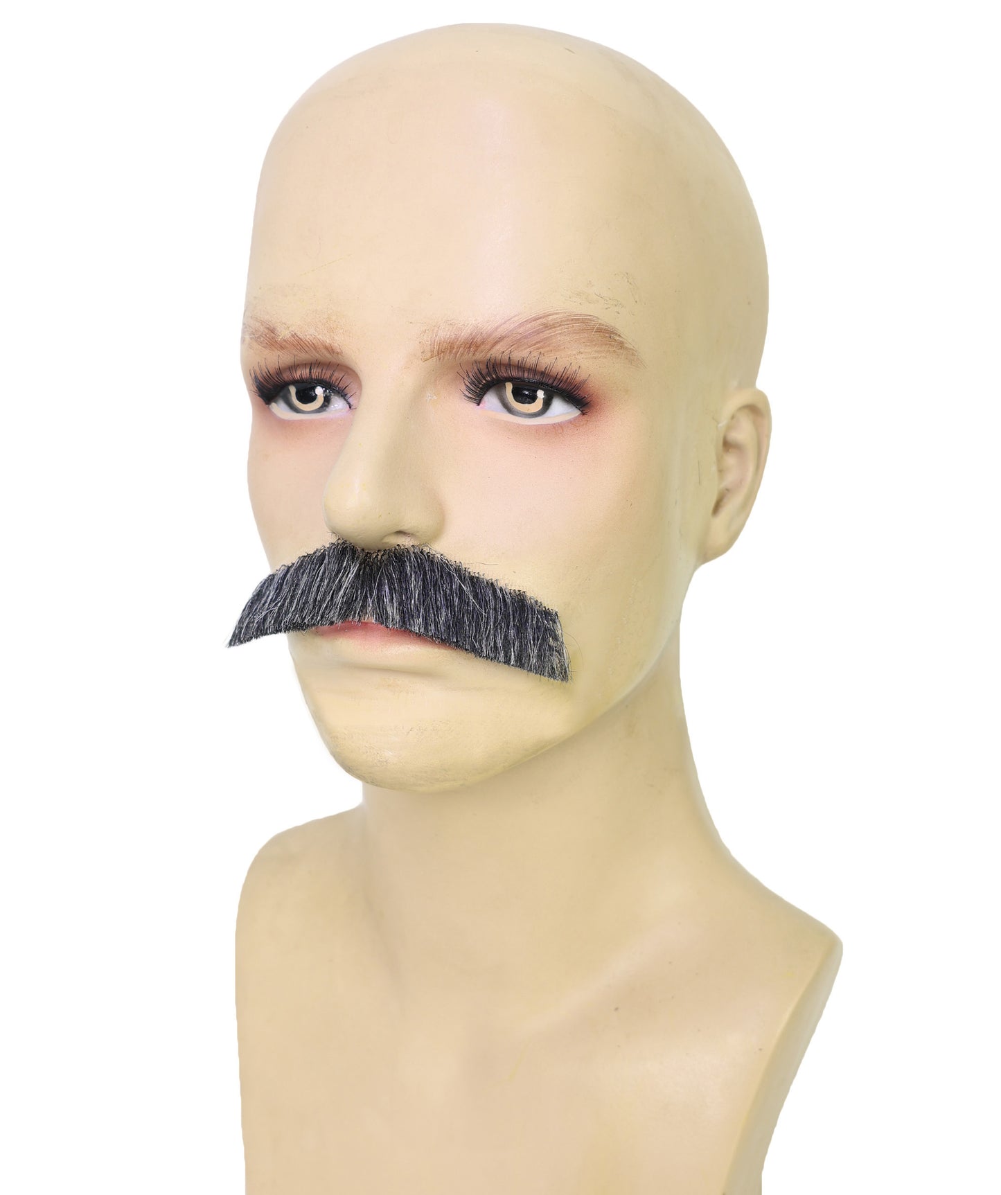 HPO Adult Men's CHAPLIN Tash – Multiple Chaplin Mustache for Fun, Self-Adhesive Lightweight Synthetic Fiber