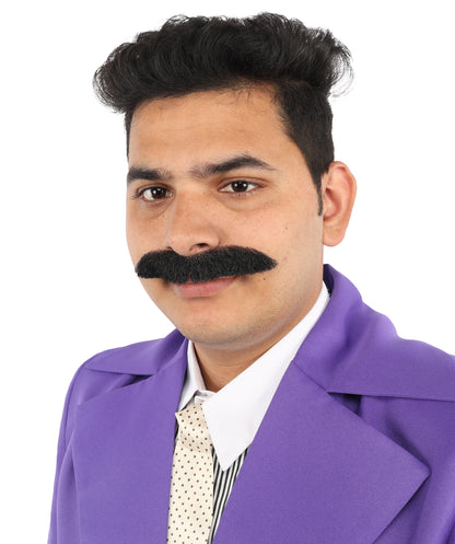 HPO Men's Fake Human Hair Tv Show Mustache |  Novelty Costume