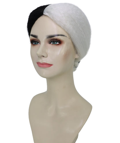 Old Lady Grey Wig | Grandma Character Party Fancy Halloween Wig | Premium Breathable Capless Cap
