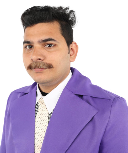 HPO Men's Synthetic Hair Mustache Fancy Facial Hair
