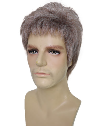 HPO Men's 80s 90s Rock Star Wig – Liam & Noel Gallagher Short Wavy Cosplay Wigs