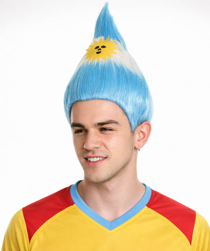 Unisex Argentina Flag Troll Wig.