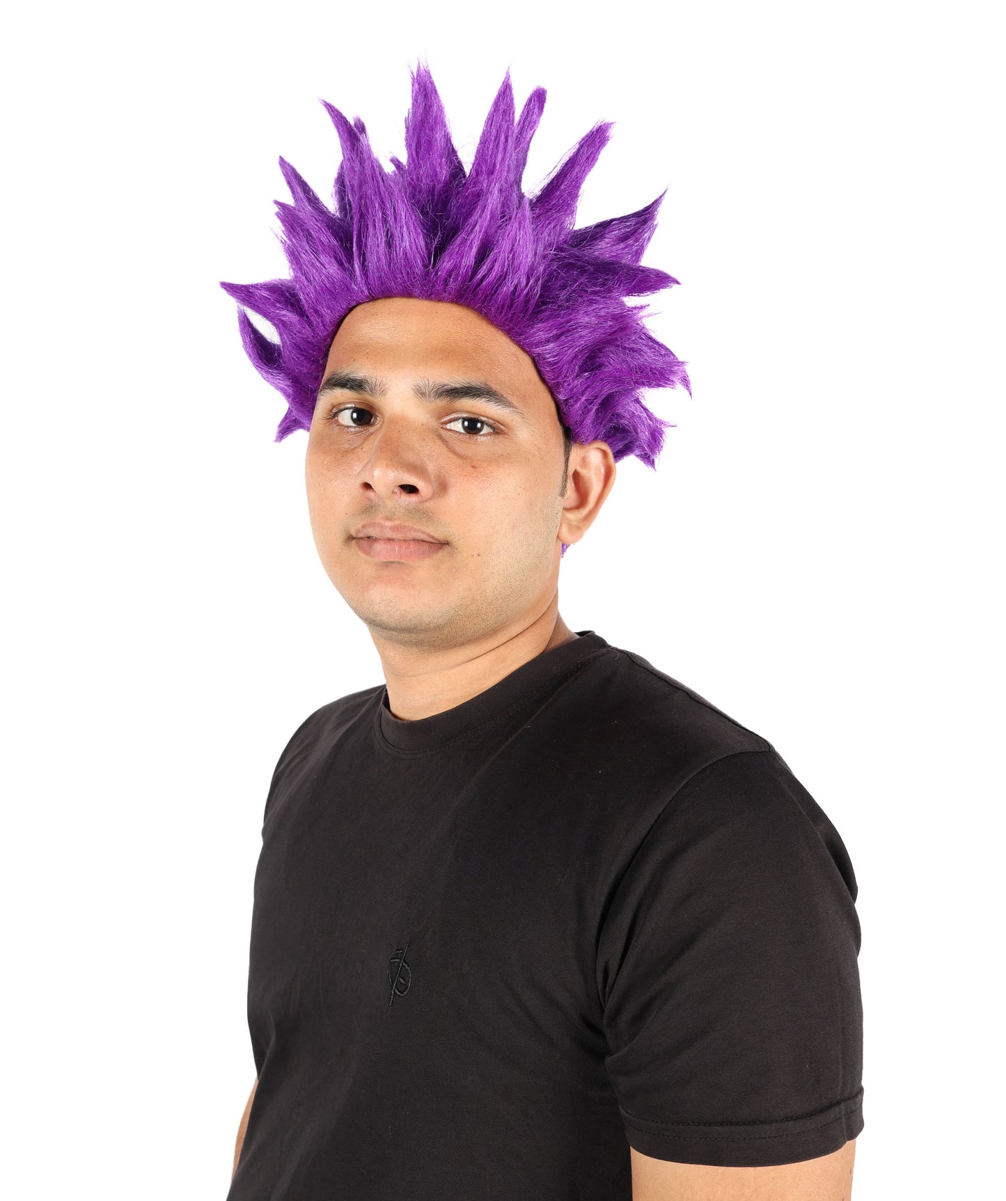 HPO Men’s Anime Young Ninja Nine Tail Yellow Blonde Spiky Wig