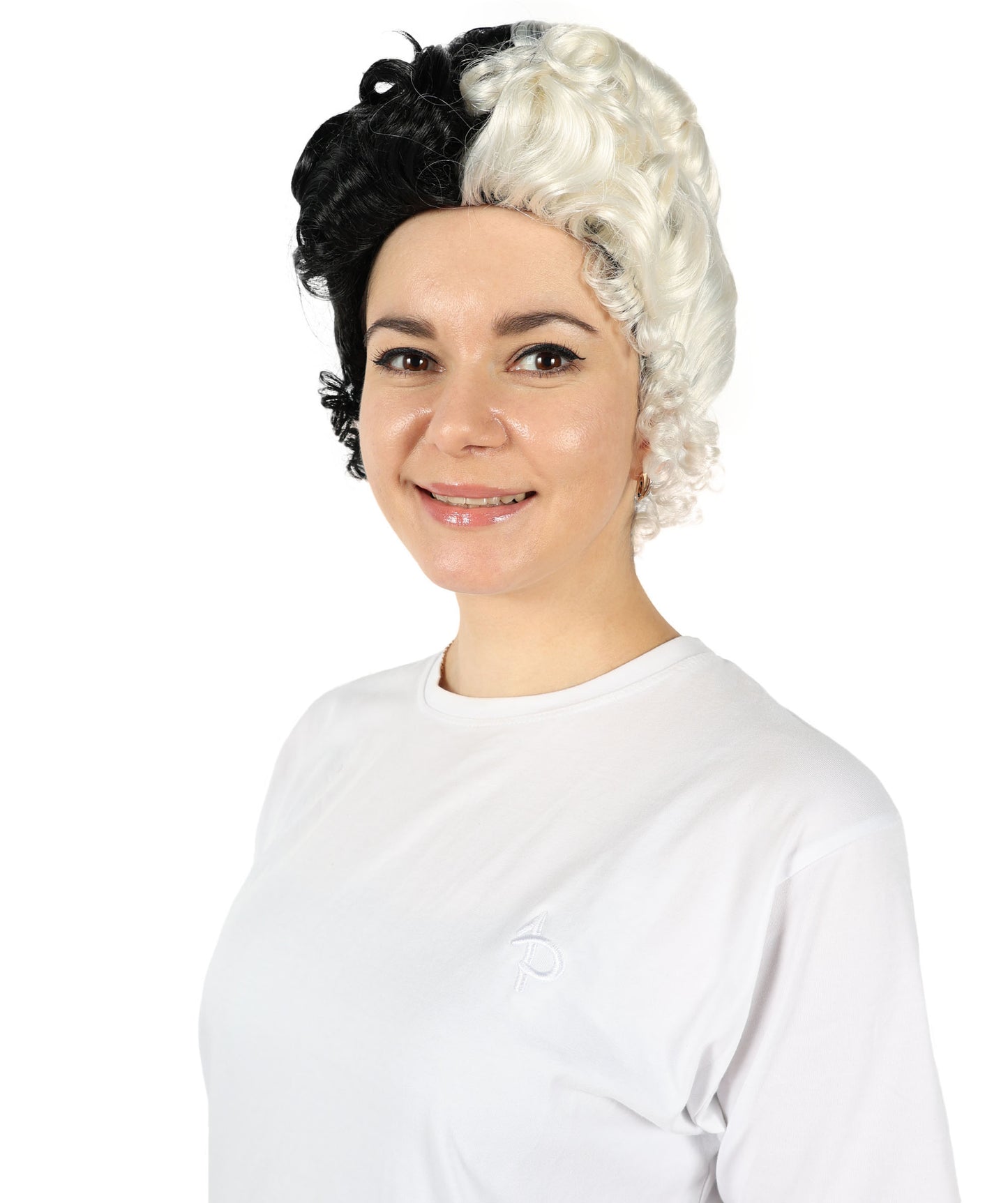 Mrs. Claus Women's Wig | TV/Movie Short Blonde Halloween Wigs | Premium Breathable Capless Cap
