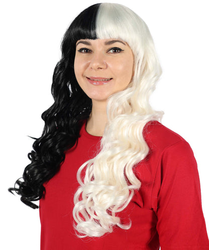 Adult Women's Multiple  Color  Option Wavy Long Length Trendy Wig