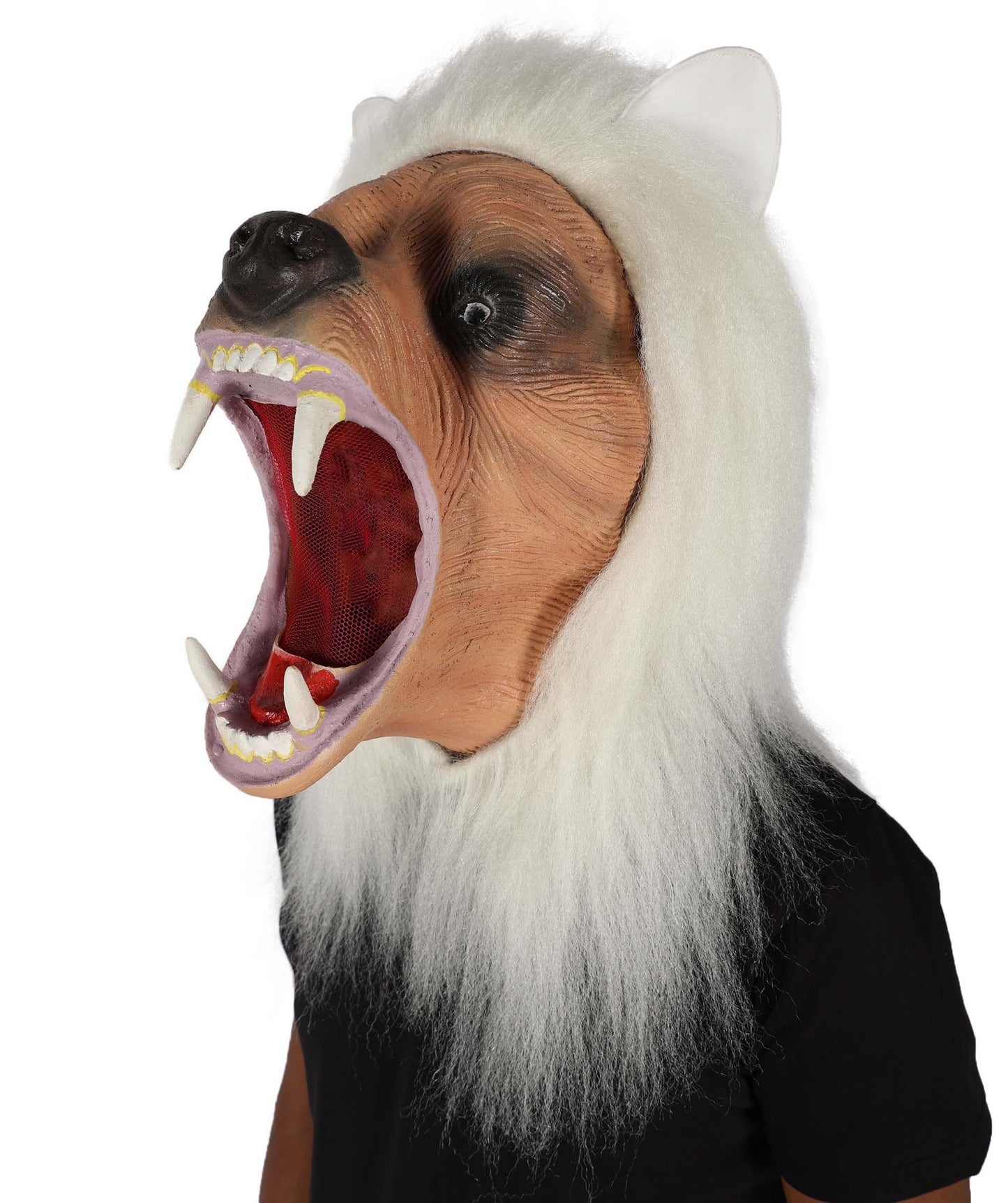 HPO Unisex Fur Animal Multiple Costume, Mask and Bundle – Complete Animal Fur Costume Set for Halloween or Themed Parties – Includes Detailed Fur Animal Outfit and Accessories–Comfortable