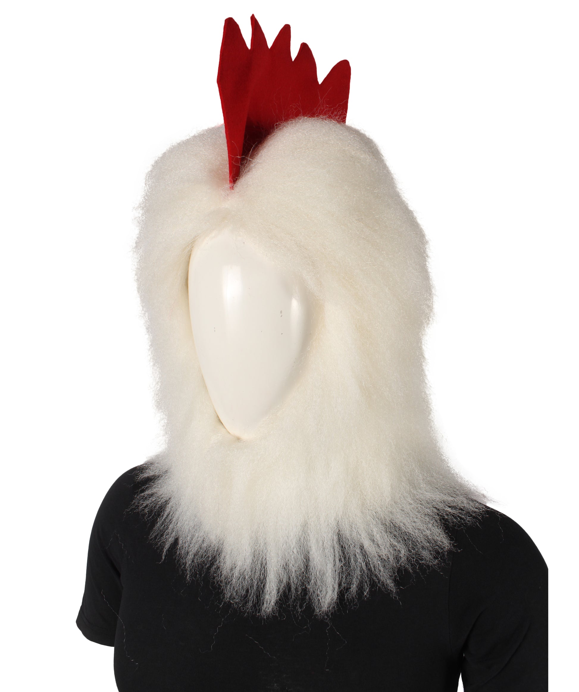 Unisex White Chicken Mask