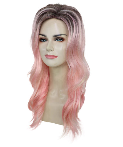 HPO  Women's Classic 90's Popstar Multiple Wig – Layered, Flirty Hairpiece with Pigtails, Perfect for Channeling a Retro Pop Icon Look, Premium Breathable Capless Cap