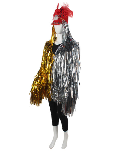 Gold/Silver Tinsel Costume