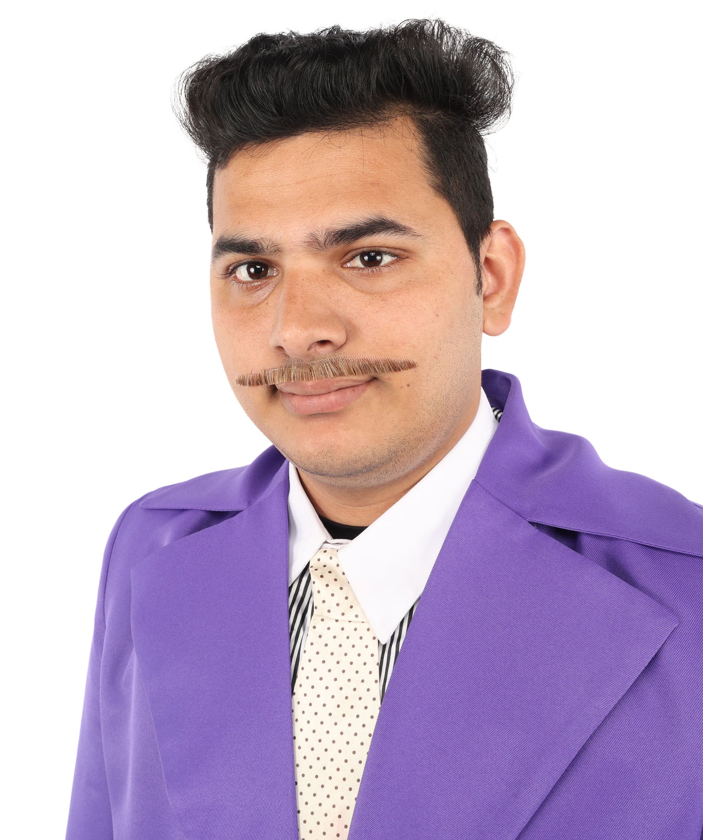 HPO  Men's Fake Synthetic Hair Mustache | Multicolor Color Options