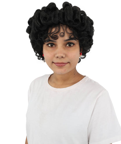 HPO Women's Elegant Braided Roleplay Wig | Crafted from Flame-resistant Fiber with a comfortable capless fit | Ideal for party, Halloween, cosplay, theater, drag, performance, costume events