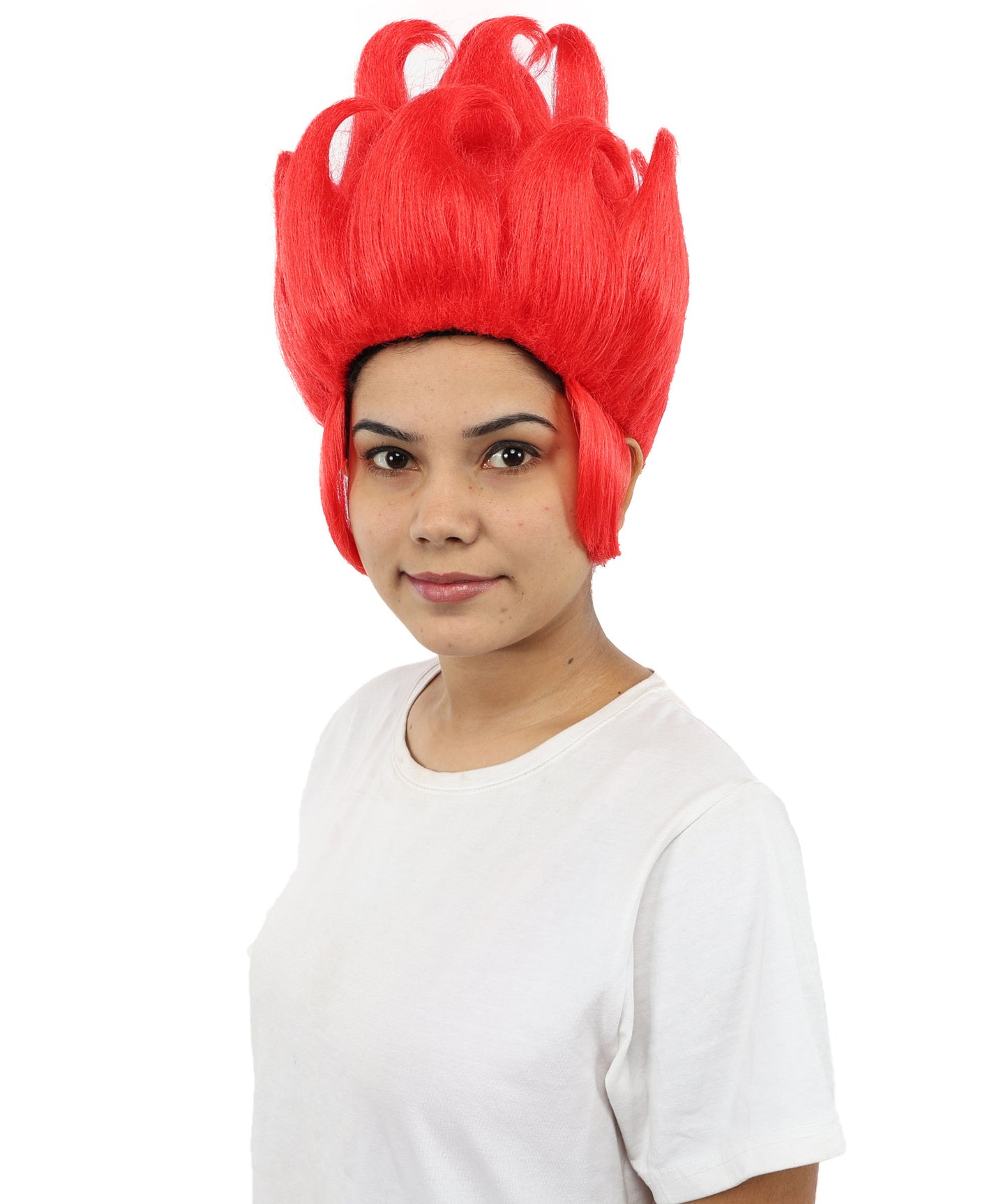 HPO Multiple color Sea Witch Wig – Curly Tentacle-Inspired Fancy Dress Wig for Women – Ocean Sorceress Cosplay Hair