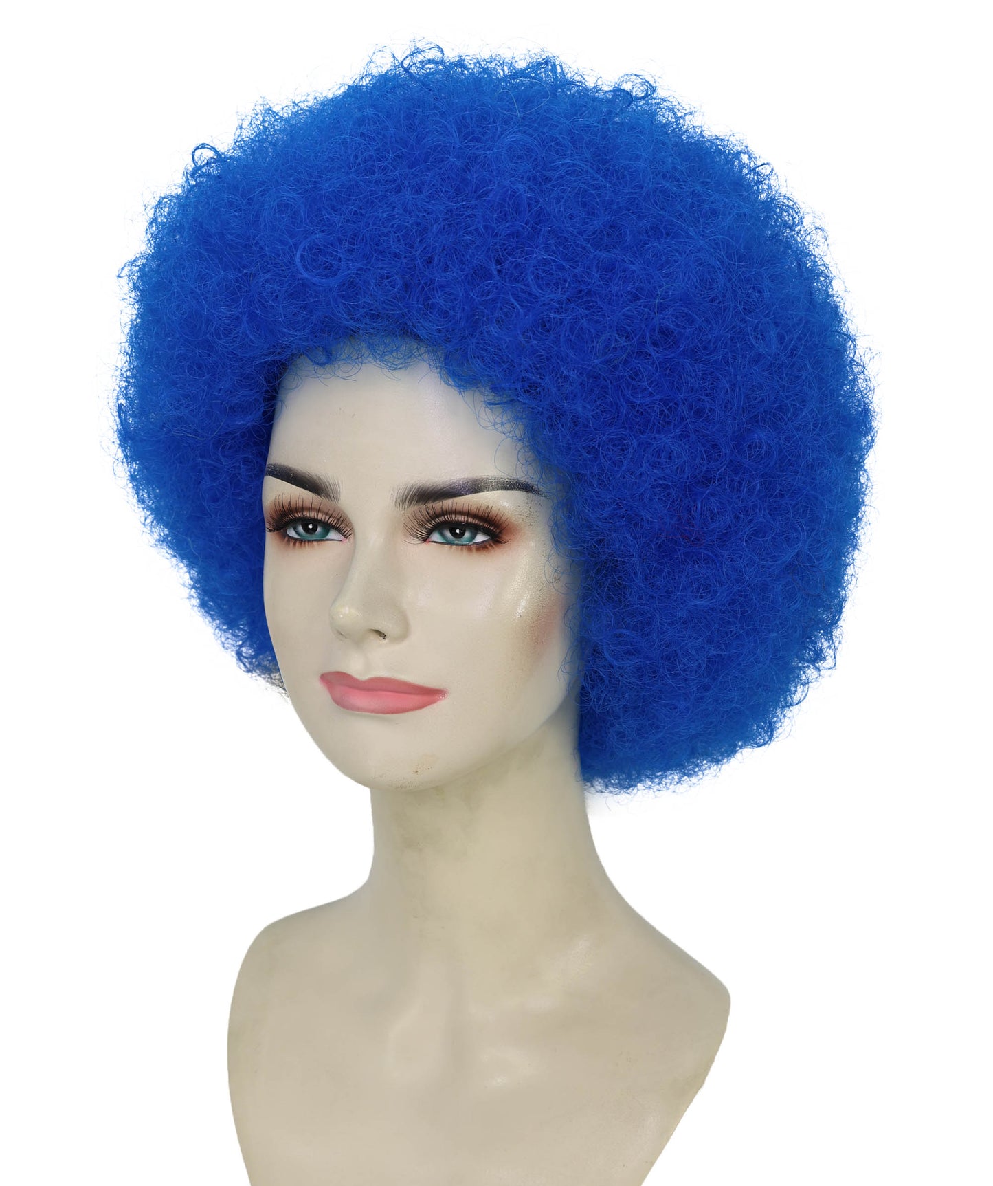 Adult Unisex Big Curly Afro Wig | Bold Costume Hair for Halloween, Cosplay, and Themed Parties | Multiple Color Options
