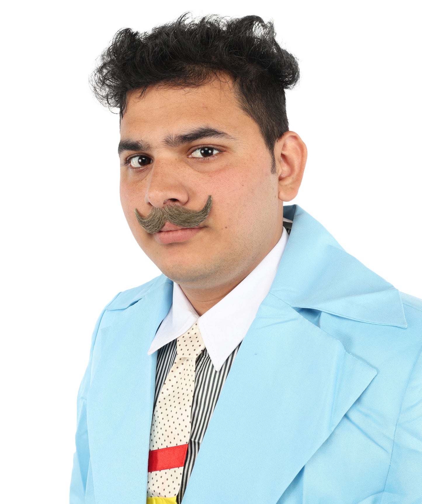 Men's Small Imperial Synthetic Hair Mustache | Multiple Color Options | HPO