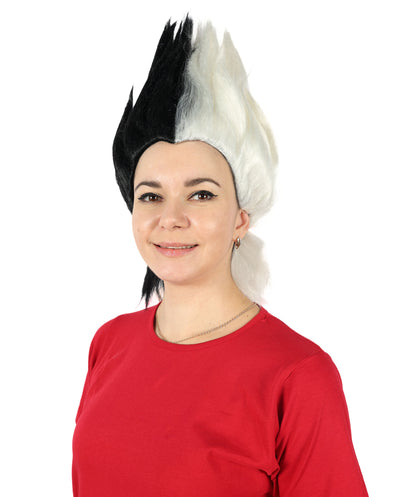 Womens Mermaid Witch Wig | White Storybook & Fairytale Wigs | Premium Breathable Capless Cap