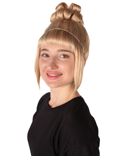 HPO  Women's Halloween Animated Lucy Updo Wig | Multiple Color Options