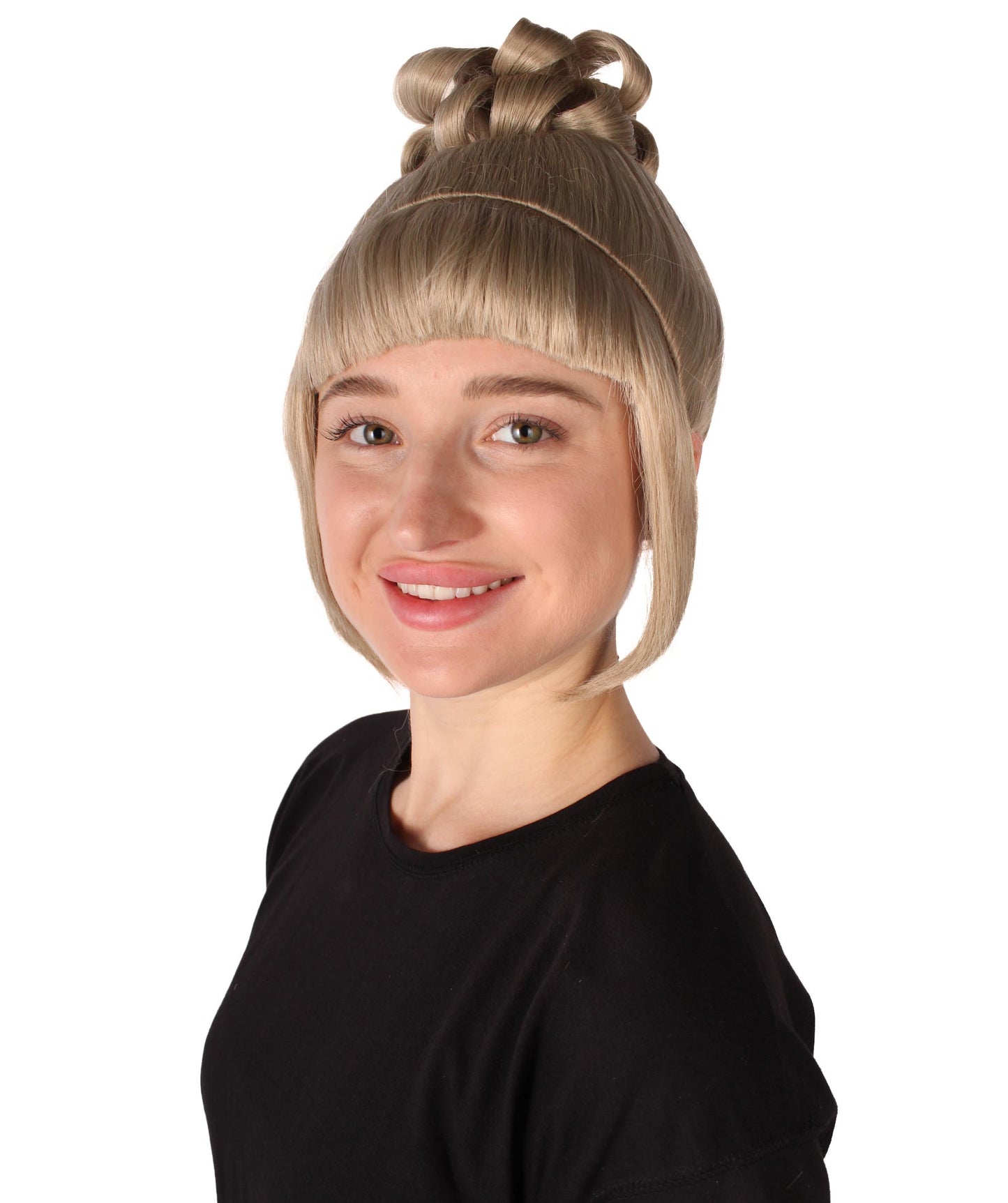 HPO  Women's Halloween Animated Lucy Updo Wig | Multiple Color Options