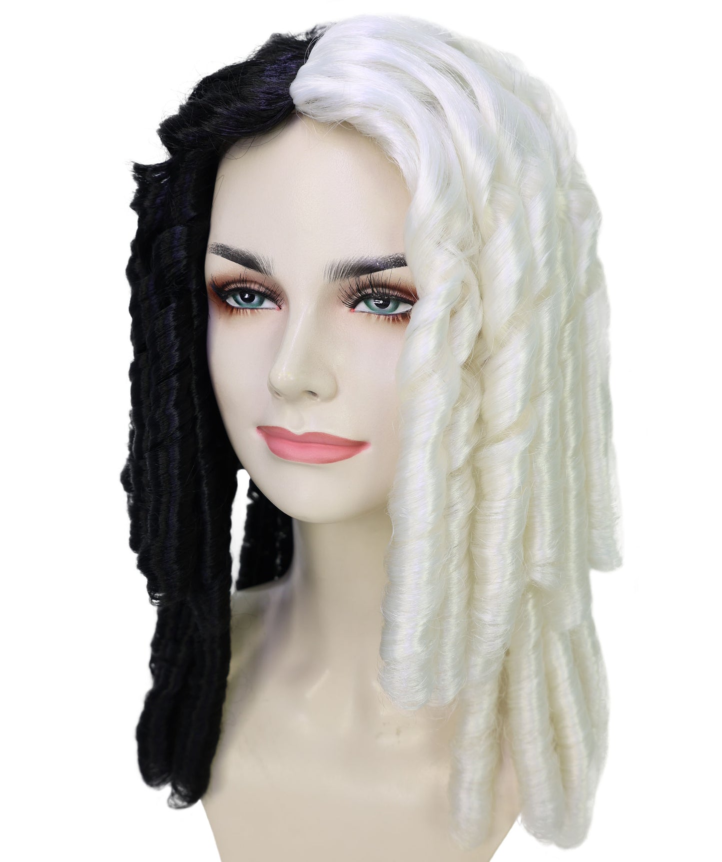 Womens Colonial Lady Blonde Wig | Historical Character Halloween Wig | Premium Breathable Capless Cap