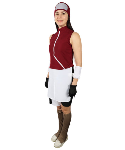 In Spirit Designs Sakura Costume - Pink Ninja Outfit, Perfect for Cosplay and Halloween Fun